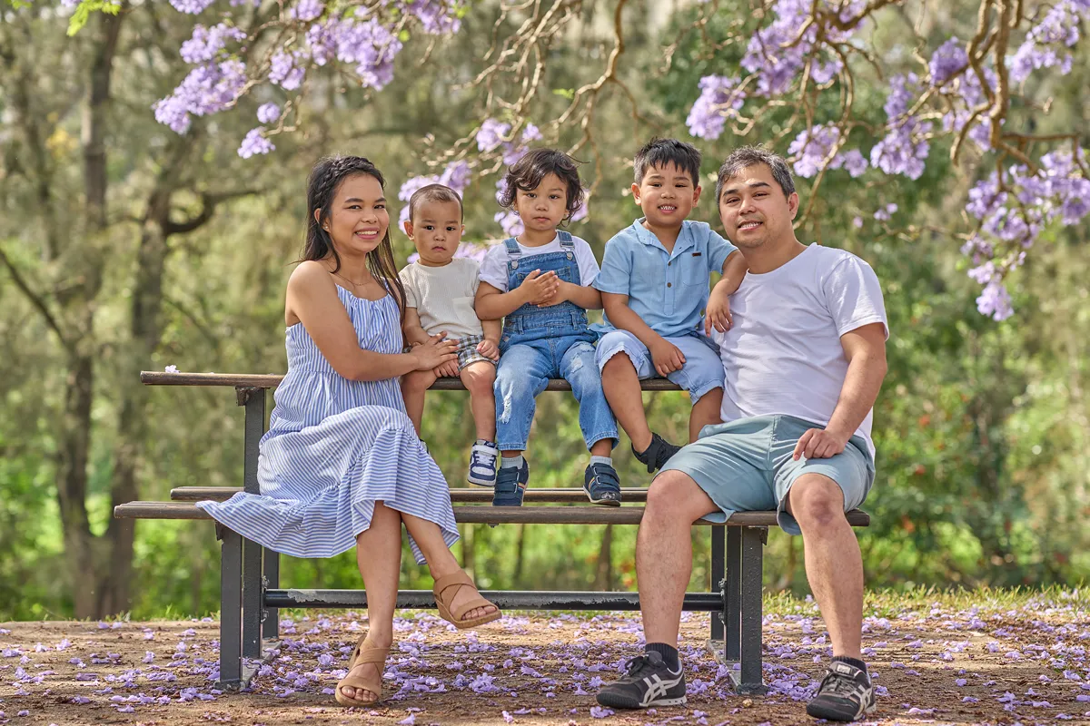 Jacaranda Mini Session in Parramatta